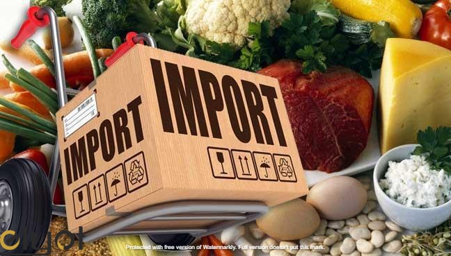 واردات مواد غذایی از ترکیه